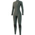 2023 Mystic Womens The One 4/3 GBS Zip-Free Wetsuit - Dark Olive 230122