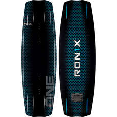Ronix ONE Blackout Tech Boat Wakeboard - Black/Azure Honeycomb