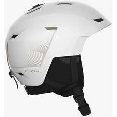 Salomon Womens Icon LT Pro Ski / Snowboard Helmet - White