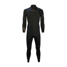 Sola Inferno 5/4mm GBS Chest Zip Wetsuit  - Black A1501