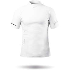 Zhik ECO Spandex Rash Guard Short Sleeve - White DTP-0067