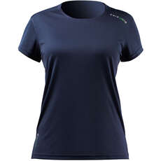 Zhik Womens UVActive Long Sleeve Quick Dry UV50+ Top - Navy ATP-0075