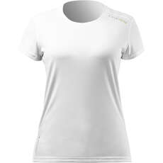 Zhik Womens UVActive Short Sleeve Quick Dry UV50+ Top - White ATP-0075