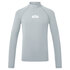 2023 Gill Junior ZenZero Rash Vest Long Sleeve - Light Grey - 5109J