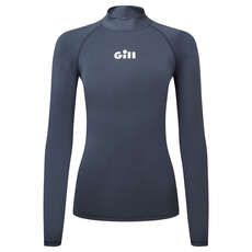 Gill Womens ZenZero Rash Vest Long Sleeve - Dark Navy - 5109W