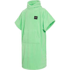 Mystic Teddy Robe Poncho  - Lime Green 240415