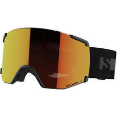 2024 Salomon S/View Ski / Snowboard Goggles - Black / Red