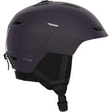 Salomon Womens Icon LT Ski / Snowboard Helmet - Night Shade