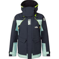 Gill Womens OS2 Offshore / Coastal Sailing Jacket - Navy/Eggshell OS26J