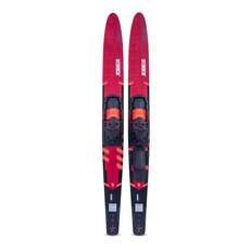 Jobe Allegre Combo Waterskis 67" - Red 2025