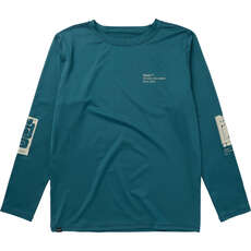 Mystic Boarding Long-Sleeve Rashvest  - Teal 250760