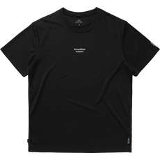 Mystic Tactic Short Sleeve Rash Vest  - Black 250221