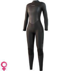 Mystic Womens Brand 3/2mm Back-Zip Fullsuit Wetsuit - Black 250060