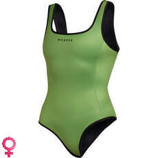 Mystic Womens Lunar Neoprene Swimsuit - Soft Green
