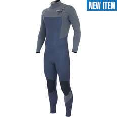 Alder Pyro FX 3/2mm Blindstitched Chestzip Wetsuit - Slate