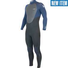 Alder Stealth 5/4/3mm GBS Backzip Wetsuit 2026 - Slate WW21MST