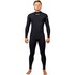 Gul Flexor Yulex 3/2mm Backzip Blindstitched Wetsuit 2026 - Black FX1216