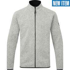 Gill Knit Fleece Jacket  - Grey Marl