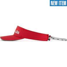 Gill Regatta Sailing Visor  - Red 152