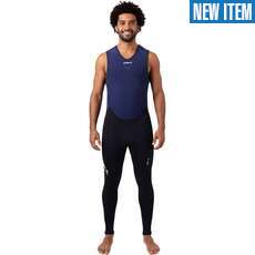 Gul Code Zero 1mm Flatlock Long John ECO Wetsuit - Black