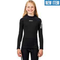 Gul Junior Long Sleeve Rashguard  - Black