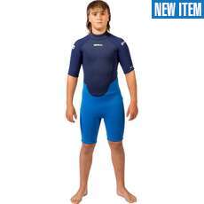 Gul Junior Response NatuR 3/2mm Shorty Wetsuit  - Blue/Blue