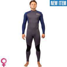 Gul Response NatuR 3/2mm Fullsuit Wetsuit 2026 - Grey/Blue RE1321