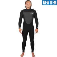 Gul Response 4/3mm Blindstitched Backzip Wetsuit - Black