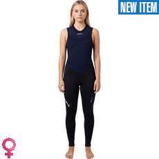 Gul Womens CZ 3mm Blindstitched Long Jane ECO Wetsuit  - Black