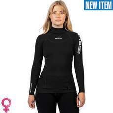 Gul Womens Long Sleeve Rashguard  - Black