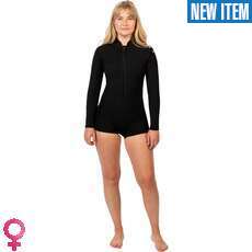 Gul Womens Luna7 Yulex 2mm Boyleg Springsuit Wetsuit  - Black