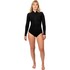 Gul Womens Luna7 Yulex 2mm Springsuit Wetsuit 2026 - Black LA4304