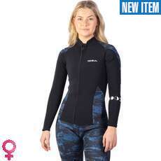 Gul Womens Luna7 2mm Neoprene Jacket - Nuwave Camo/Black