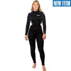 Gul Womens Response NatuR 3/2mm Fullsuit Wetsuit  - Black/Scatterpalm