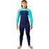 Gul Junior Flexor Yulex 5/4mm Backzip Wetsuit 2026 - Blue/Cyan FX1230