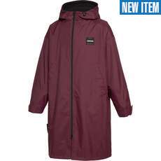 Mystic Explore LW Robe Poncho  - Oxblood Red