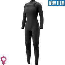 Mystic Womens Jayde 5/4mm Double F-Zip Fullsuit Wetsuit  - Black