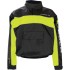 Sola Charge Taped Spray Top - Black/Lime A1901