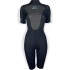 Sola Womens Ignite 3/2mm Shorty Wetsuit 2026 - Black