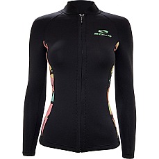 Sola Womens Ignite Wetsuit Jacket - Summer Floral A1750