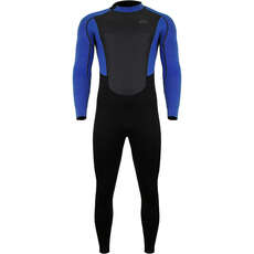 Typhoon Storm3 3/2mm Back Zip Wetsuit  - Nite Blue 250774