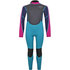 Typhoon Storm3 Girls 3/2mm Wetsuit - Aqua/Fuschia 250927