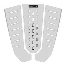 Mystic Ambush Classic Shape Tailpad  - White