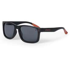 Typhoon L-Series Polarised Floating Sunglasses - Black/Solar