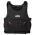 2023 Gill Child Pro Racer Side Zip Buoyancy Aid - Black/Orange - 4916J