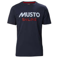 2023 Musto T-Shirt - Navy - LMTS101-597