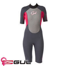 Gul Response Shorti 3/2mm Womens Wetsuit - Grpht/Mag [10]