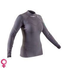 Gul Women Code Zero 1mm Thermo Wetsuit Top - Grey - AC0112-B7 Gul Women Code Zero 1mm Thermo Wetsuit Top - Grey - AC0112-B7