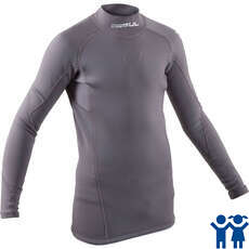Gul Junior Code Zero 1mm Thermo Wetsuit Top - Grey - AC0115-B7