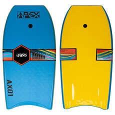 Alder 33" APEX-01 HDPE Pro Bodyboard - Blue/Yellow